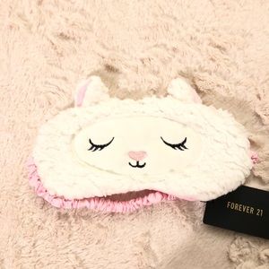 Plush sheep sleep mask